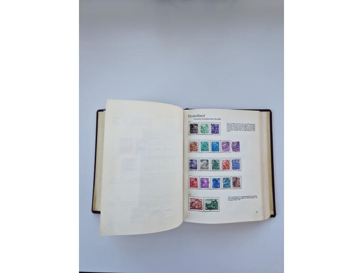 1849/1989, meist gestempelte und teils ungebrauchte Sammlung in sieben “Sprechendes Behrens” Alben, ab Altdeutschland, Koloni