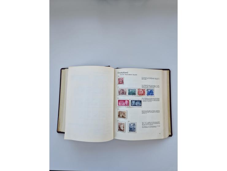 1849/1989, meist gestempelte und teils ungebrauchte Sammlung in sieben “Sprechendes Behrens” Alben, ab Altdeutschland, Koloni