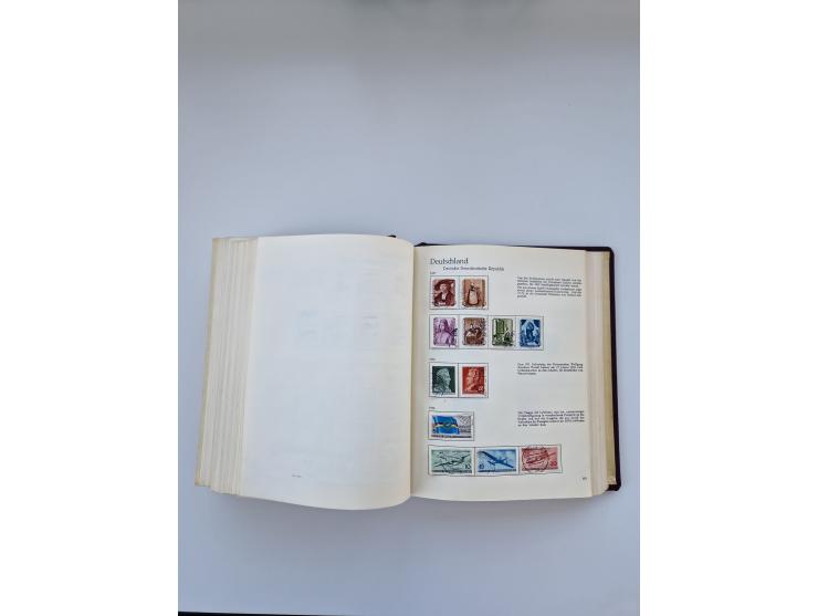 1849/1989, meist gestempelte und teils ungebrauchte Sammlung in sieben “Sprechendes Behrens” Alben, ab Altdeutschland, Koloni