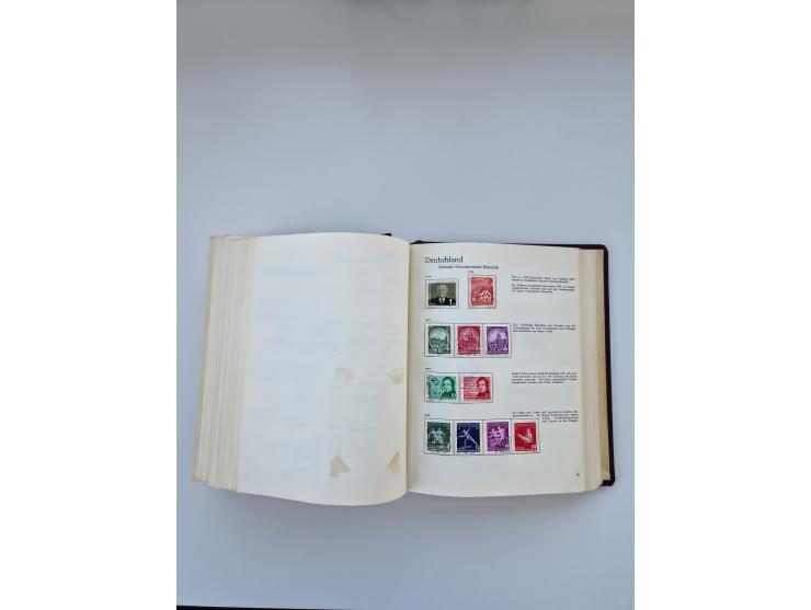 1849/1989, meist gestempelte und teils ungebrauchte Sammlung in sieben “Sprechendes Behrens” Alben, ab Altdeutschland, Koloni