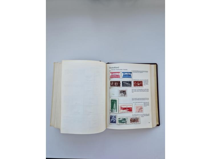 1849/1989, meist gestempelte und teils ungebrauchte Sammlung in sieben “Sprechendes Behrens” Alben, ab Altdeutschland, Koloni