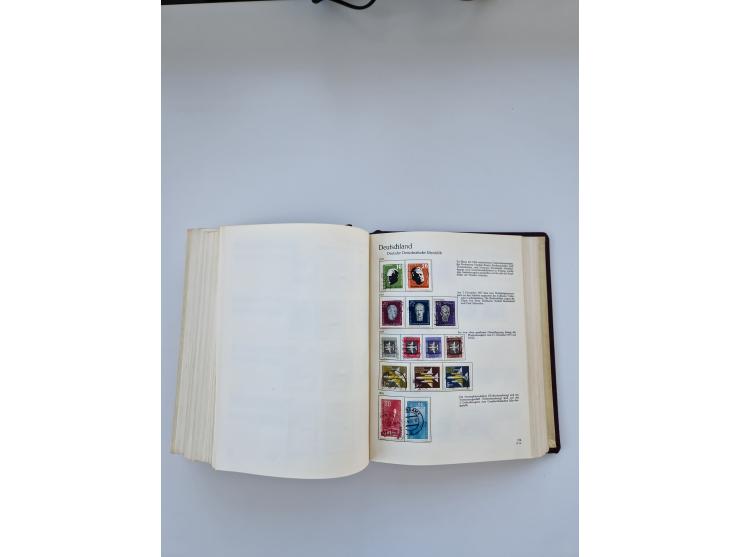 1849/1989, meist gestempelte und teils ungebrauchte Sammlung in sieben “Sprechendes Behrens” Alben, ab Altdeutschland, Koloni