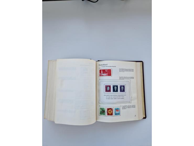 1849/1989, meist gestempelte und teils ungebrauchte Sammlung in sieben “Sprechendes Behrens” Alben, ab Altdeutschland, Koloni