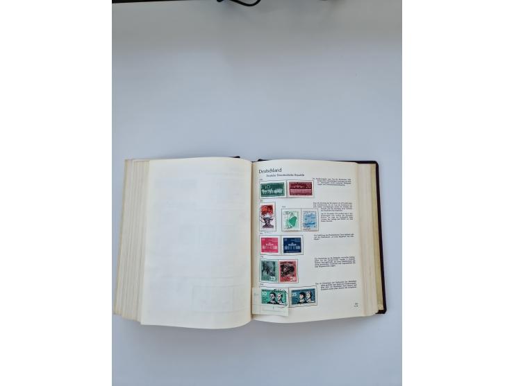 1849/1989, meist gestempelte und teils ungebrauchte Sammlung in sieben “Sprechendes Behrens” Alben, ab Altdeutschland, Koloni