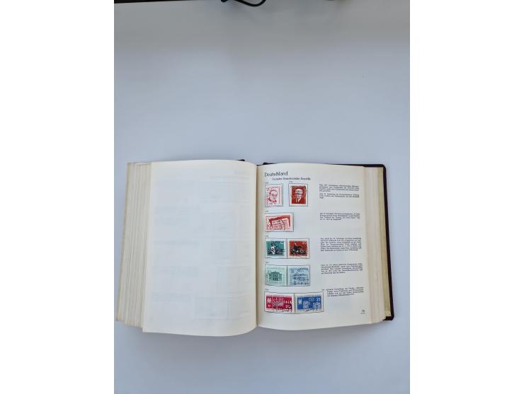 1849/1989, meist gestempelte und teils ungebrauchte Sammlung in sieben “Sprechendes Behrens” Alben, ab Altdeutschland, Koloni