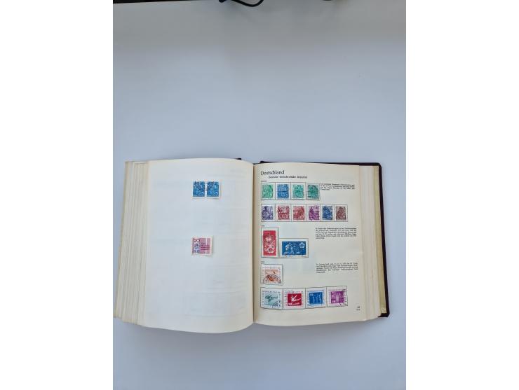 1849/1989, meist gestempelte und teils ungebrauchte Sammlung in sieben “Sprechendes Behrens” Alben, ab Altdeutschland, Koloni