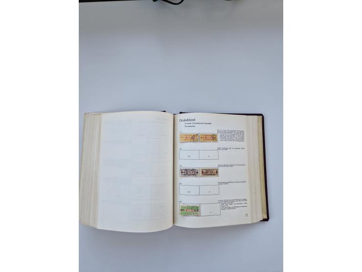 1849/1989, meist gestempelte und teils ungebrauchte Sammlung in sieben “Sprechendes Behrens” Alben, ab Altdeutschland, Koloni