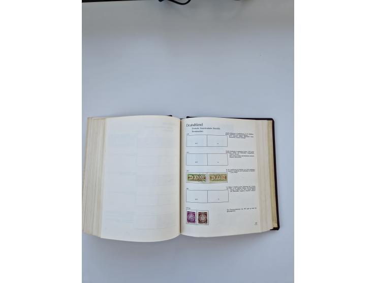 1849/1989, meist gestempelte und teils ungebrauchte Sammlung in sieben “Sprechendes Behrens” Alben, ab Altdeutschland, Koloni