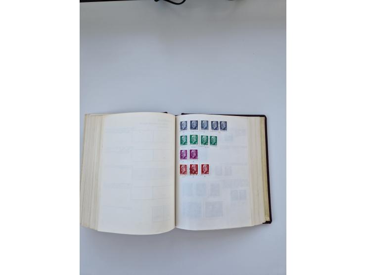 1849/1989, meist gestempelte und teils ungebrauchte Sammlung in sieben “Sprechendes Behrens” Alben, ab Altdeutschland, Koloni