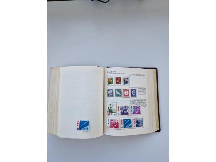 1849/1989, meist gestempelte und teils ungebrauchte Sammlung in sieben “Sprechendes Behrens” Alben, ab Altdeutschland, Koloni