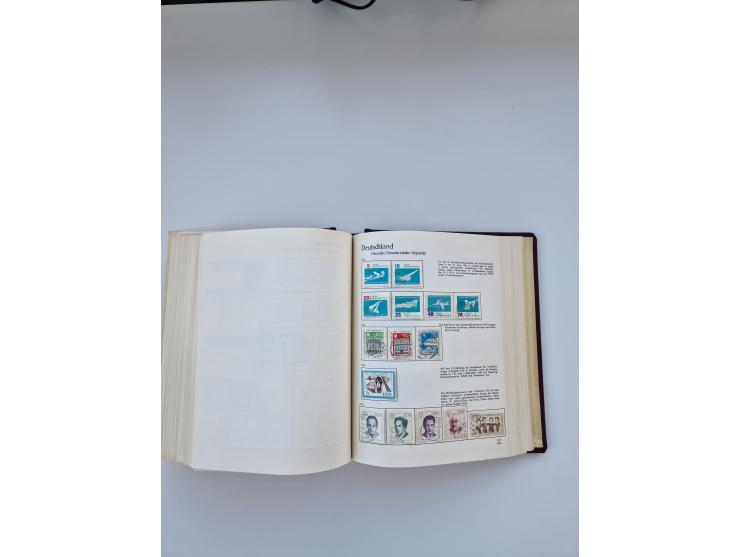 1849/1989, meist gestempelte und teils ungebrauchte Sammlung in sieben “Sprechendes Behrens” Alben, ab Altdeutschland, Koloni