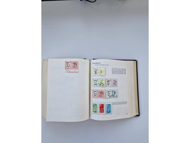 1849/1989, meist gestempelte und teils ungebrauchte Sammlung in sieben “Sprechendes Behrens” Alben, ab Altdeutschland, Koloni