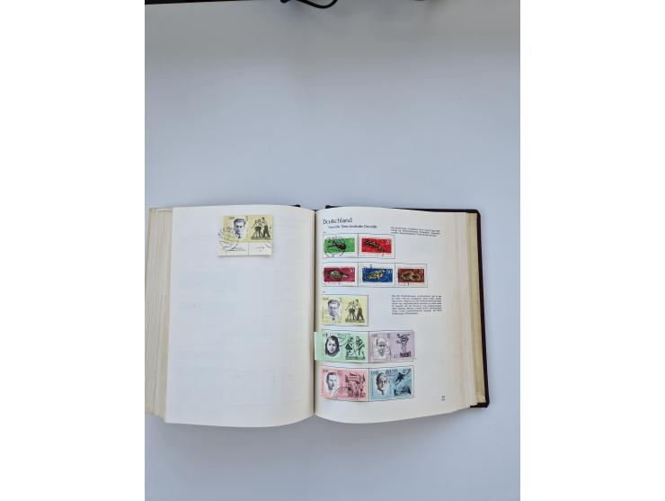 1849/1989, meist gestempelte und teils ungebrauchte Sammlung in sieben “Sprechendes Behrens” Alben, ab Altdeutschland, Koloni