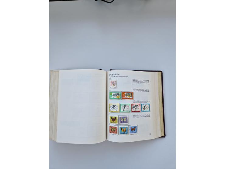 1849/1989, meist gestempelte und teils ungebrauchte Sammlung in sieben “Sprechendes Behrens” Alben, ab Altdeutschland, Koloni