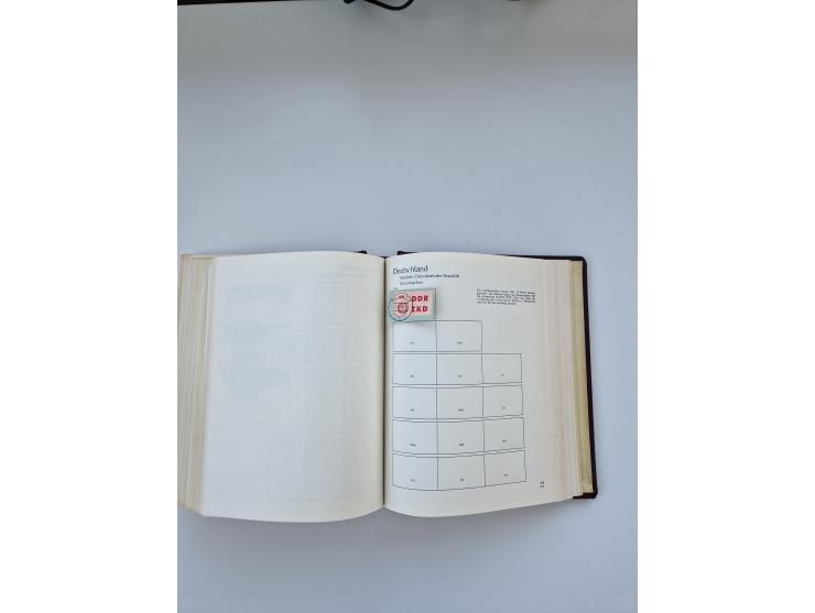 1849/1989, meist gestempelte und teils ungebrauchte Sammlung in sieben “Sprechendes Behrens” Alben, ab Altdeutschland, Koloni