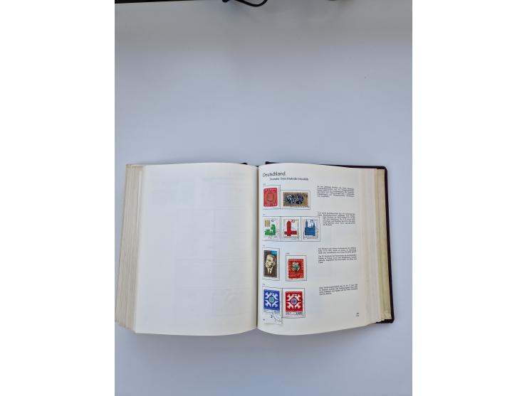 1849/1989, meist gestempelte und teils ungebrauchte Sammlung in sieben “Sprechendes Behrens” Alben, ab Altdeutschland, Koloni