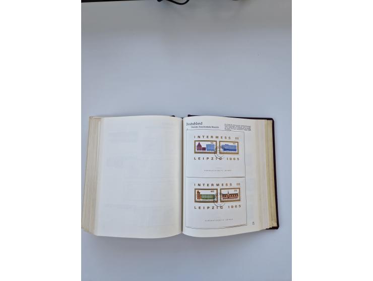 1849/1989, meist gestempelte und teils ungebrauchte Sammlung in sieben “Sprechendes Behrens” Alben, ab Altdeutschland, Koloni