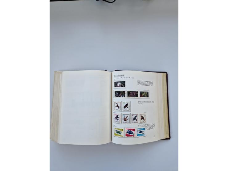 1849/1989, meist gestempelte und teils ungebrauchte Sammlung in sieben “Sprechendes Behrens” Alben, ab Altdeutschland, Koloni