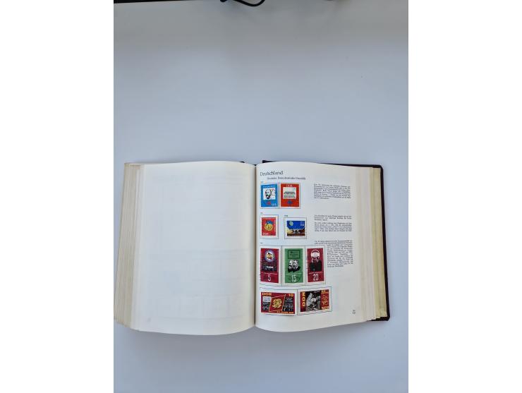 1849/1989, meist gestempelte und teils ungebrauchte Sammlung in sieben “Sprechendes Behrens” Alben, ab Altdeutschland, Koloni