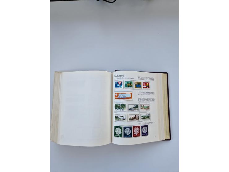 1849/1989, meist gestempelte und teils ungebrauchte Sammlung in sieben “Sprechendes Behrens” Alben, ab Altdeutschland, Koloni