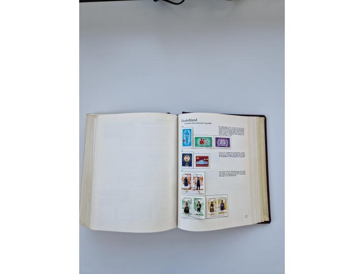 1849/1989, meist gestempelte und teils ungebrauchte Sammlung in sieben “Sprechendes Behrens” Alben, ab Altdeutschland, Koloni