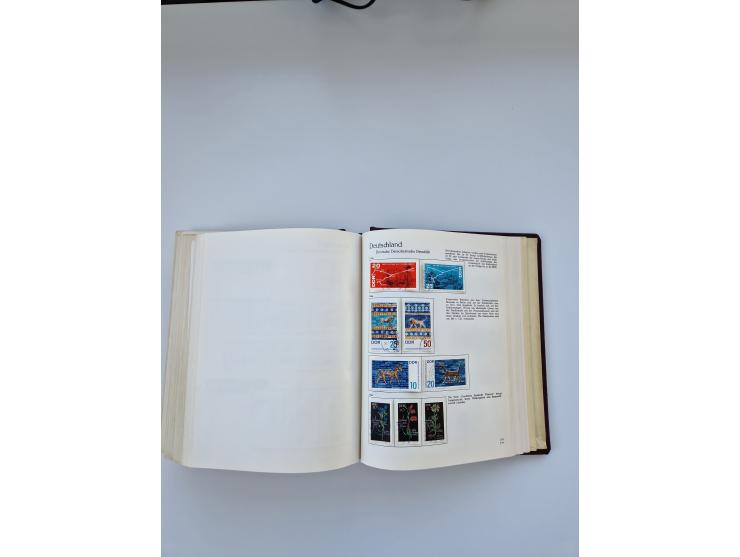 1849/1989, meist gestempelte und teils ungebrauchte Sammlung in sieben “Sprechendes Behrens” Alben, ab Altdeutschland, Koloni