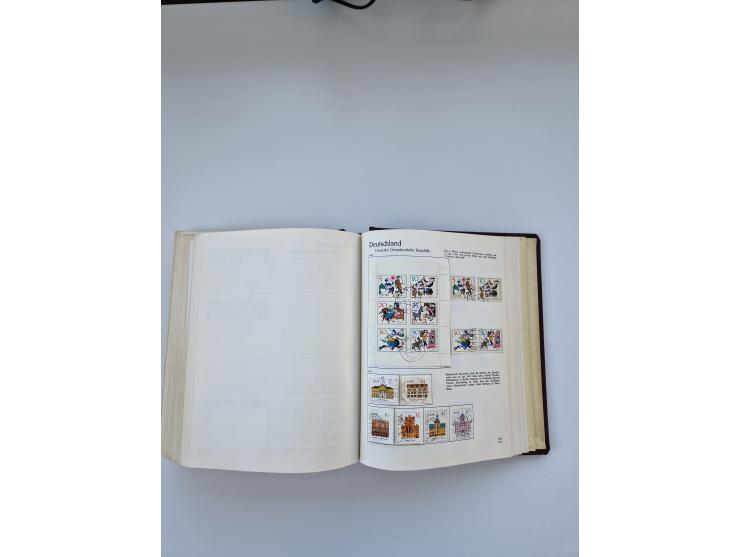 1849/1989, meist gestempelte und teils ungebrauchte Sammlung in sieben “Sprechendes Behrens” Alben, ab Altdeutschland, Koloni