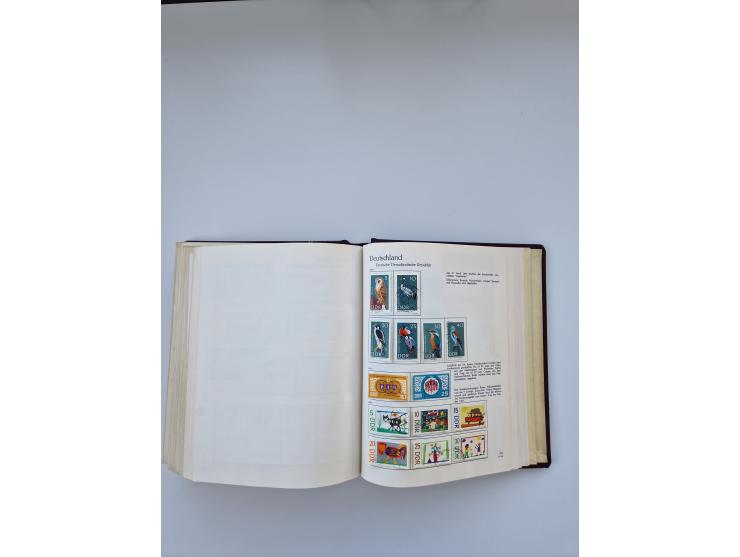 1849/1989, meist gestempelte und teils ungebrauchte Sammlung in sieben “Sprechendes Behrens” Alben, ab Altdeutschland, Koloni