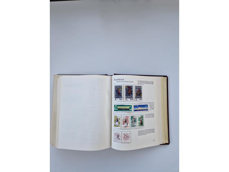 1849/1989, meist gestempelte und teils ungebrauchte Sammlung in sieben “Sprechendes Behrens” Alben, ab Altdeutschland, Koloni