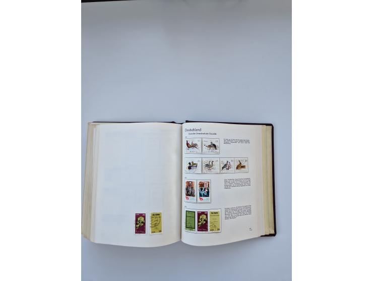 1849/1989, meist gestempelte und teils ungebrauchte Sammlung in sieben “Sprechendes Behrens” Alben, ab Altdeutschland, Koloni