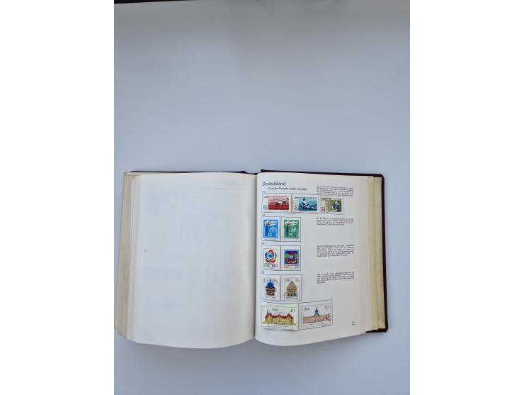 1849/1989, meist gestempelte und teils ungebrauchte Sammlung in sieben “Sprechendes Behrens” Alben, ab Altdeutschland, Koloni