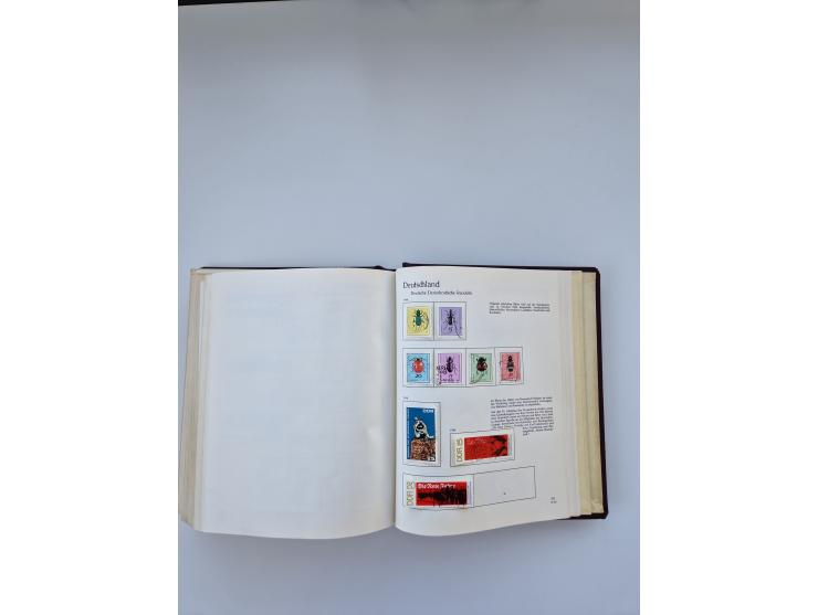 1849/1989, meist gestempelte und teils ungebrauchte Sammlung in sieben “Sprechendes Behrens” Alben, ab Altdeutschland, Koloni