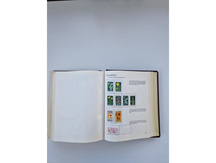 1849/1989, meist gestempelte und teils ungebrauchte Sammlung in sieben “Sprechendes Behrens” Alben, ab Altdeutschland, Koloni