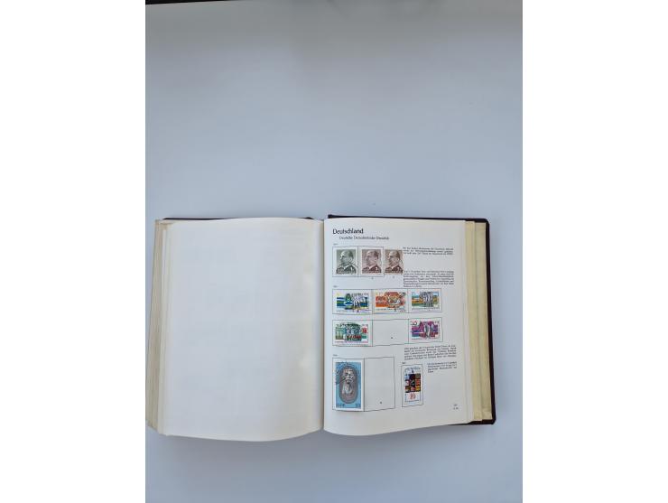 1849/1989, meist gestempelte und teils ungebrauchte Sammlung in sieben “Sprechendes Behrens” Alben, ab Altdeutschland, Koloni