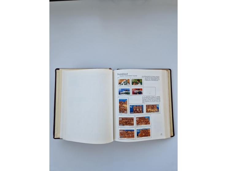 1849/1989, meist gestempelte und teils ungebrauchte Sammlung in sieben “Sprechendes Behrens” Alben, ab Altdeutschland, Koloni