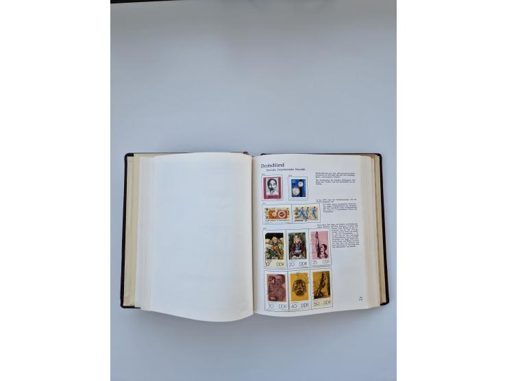 1849/1989, meist gestempelte und teils ungebrauchte Sammlung in sieben “Sprechendes Behrens” Alben, ab Altdeutschland, Koloni