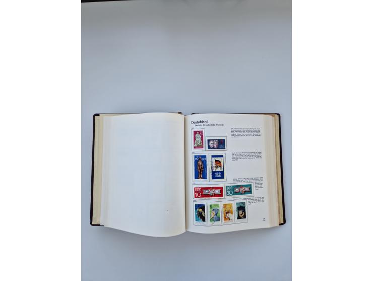 1849/1989, meist gestempelte und teils ungebrauchte Sammlung in sieben “Sprechendes Behrens” Alben, ab Altdeutschland, Koloni