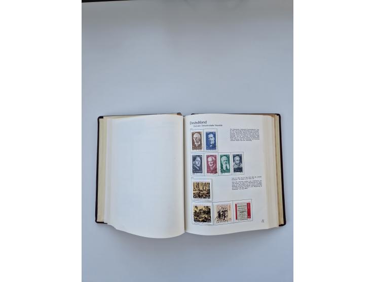 1849/1989, meist gestempelte und teils ungebrauchte Sammlung in sieben “Sprechendes Behrens” Alben, ab Altdeutschland, Koloni