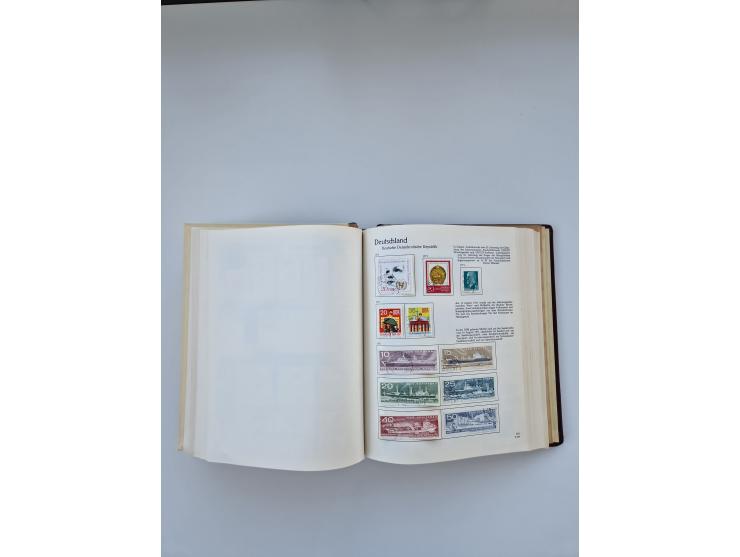 1849/1989, meist gestempelte und teils ungebrauchte Sammlung in sieben “Sprechendes Behrens” Alben, ab Altdeutschland, Koloni