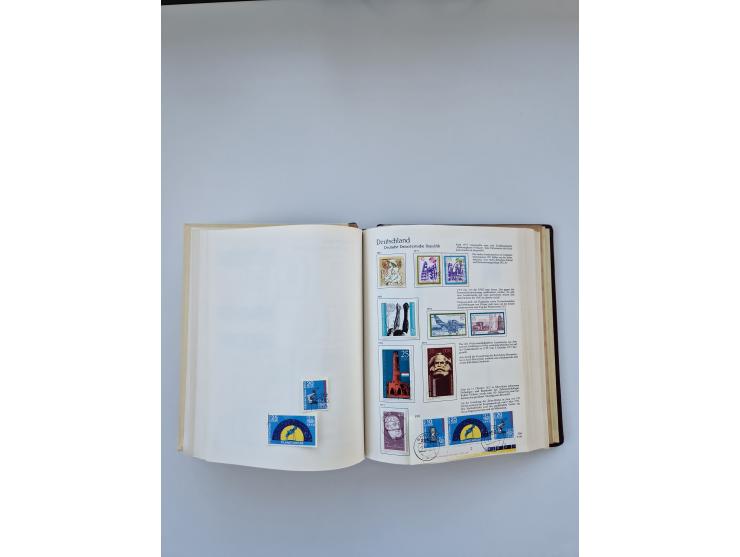 1849/1989, meist gestempelte und teils ungebrauchte Sammlung in sieben “Sprechendes Behrens” Alben, ab Altdeutschland, Koloni