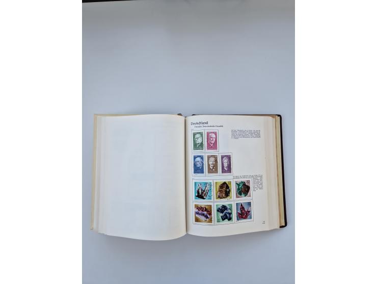 1849/1989, meist gestempelte und teils ungebrauchte Sammlung in sieben “Sprechendes Behrens” Alben, ab Altdeutschland, Koloni