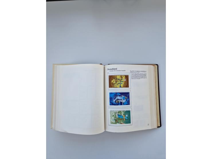 1849/1989, meist gestempelte und teils ungebrauchte Sammlung in sieben “Sprechendes Behrens” Alben, ab Altdeutschland, Koloni