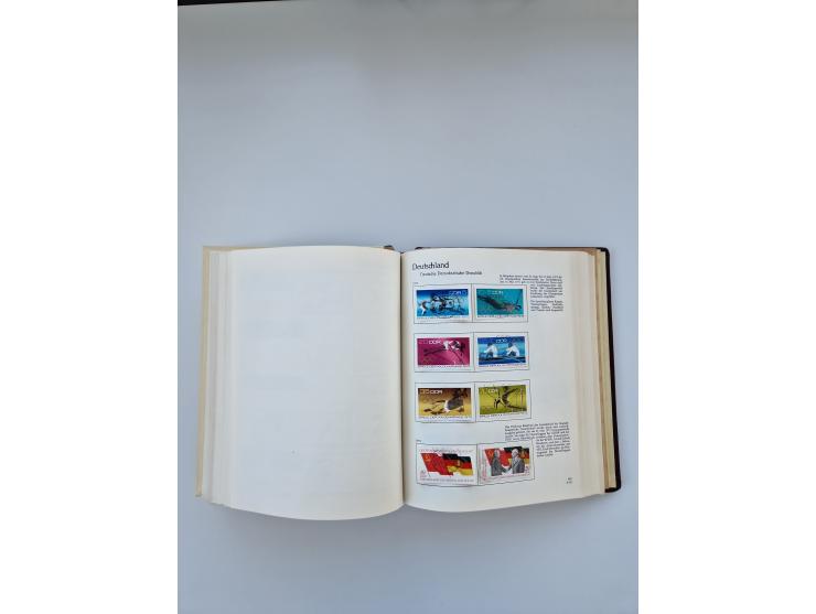 1849/1989, meist gestempelte und teils ungebrauchte Sammlung in sieben “Sprechendes Behrens” Alben, ab Altdeutschland, Koloni