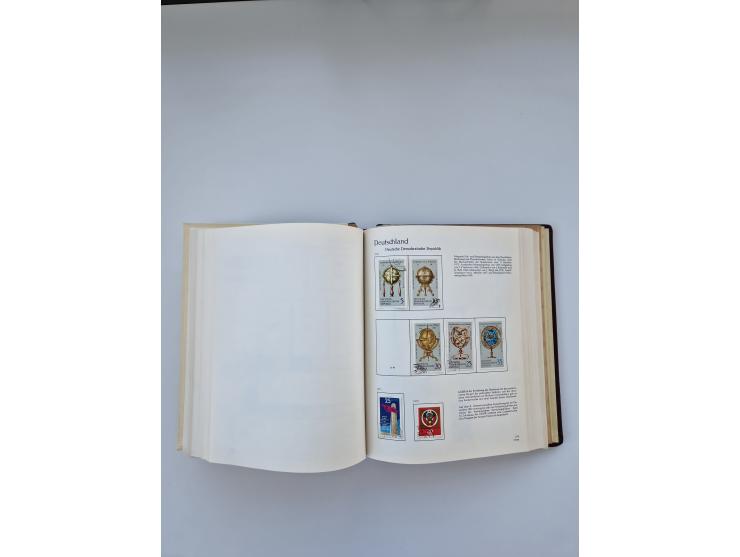 1849/1989, meist gestempelte und teils ungebrauchte Sammlung in sieben “Sprechendes Behrens” Alben, ab Altdeutschland, Koloni