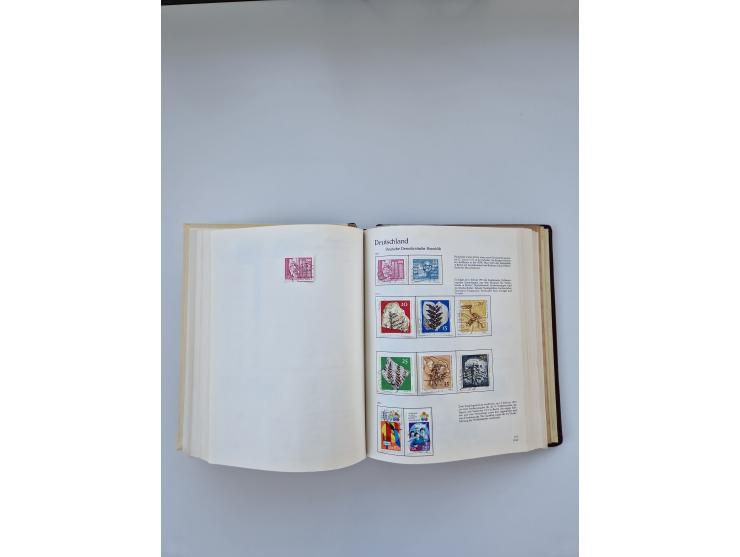 1849/1989, meist gestempelte und teils ungebrauchte Sammlung in sieben “Sprechendes Behrens” Alben, ab Altdeutschland, Koloni