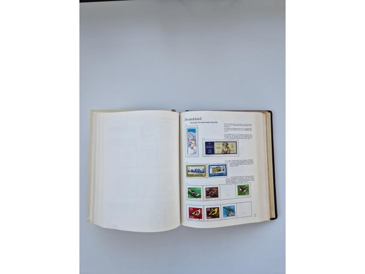 1849/1989, meist gestempelte und teils ungebrauchte Sammlung in sieben “Sprechendes Behrens” Alben, ab Altdeutschland, Koloni