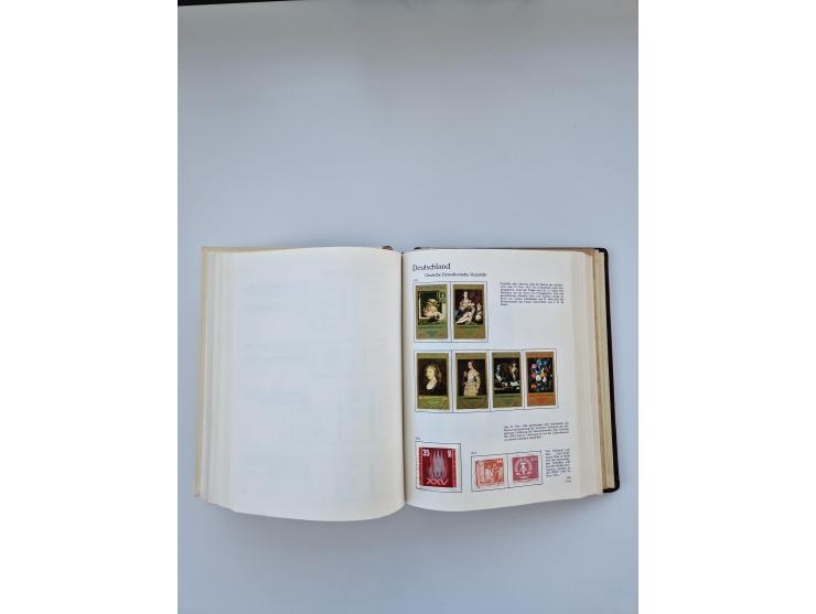 1849/1989, meist gestempelte und teils ungebrauchte Sammlung in sieben “Sprechendes Behrens” Alben, ab Altdeutschland, Koloni