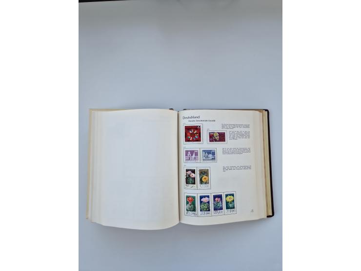 1849/1989, meist gestempelte und teils ungebrauchte Sammlung in sieben “Sprechendes Behrens” Alben, ab Altdeutschland, Koloni