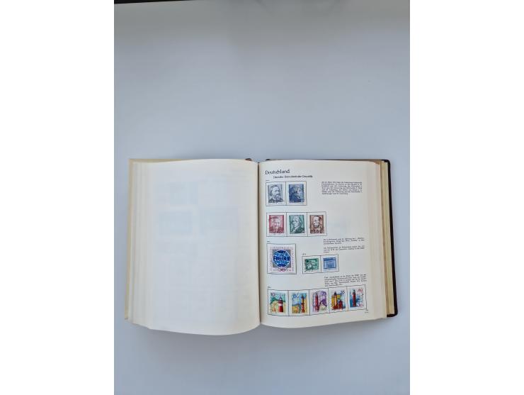 1849/1989, meist gestempelte und teils ungebrauchte Sammlung in sieben “Sprechendes Behrens” Alben, ab Altdeutschland, Koloni