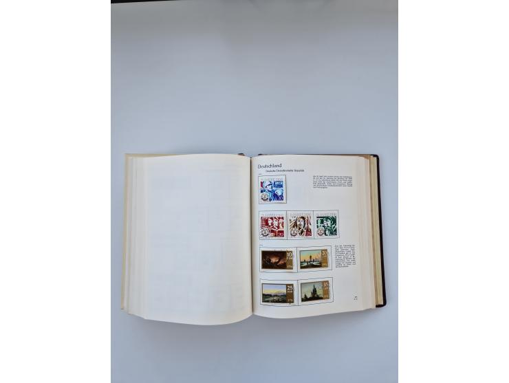 1849/1989, meist gestempelte und teils ungebrauchte Sammlung in sieben “Sprechendes Behrens” Alben, ab Altdeutschland, Koloni